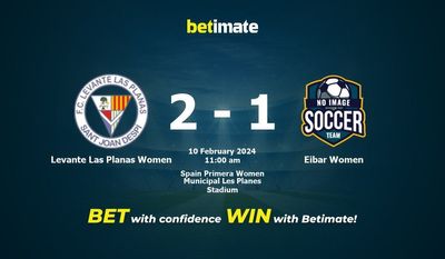 Levante Las Planas Women vs Eibar Women Prediction, Odds & Betting Tips 02/10/2024