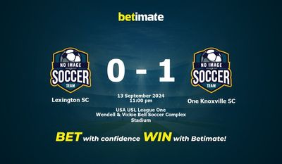 Lexington SC vs One Knoxville SC Prediction, Odds & Betting Tips 09/13/2024