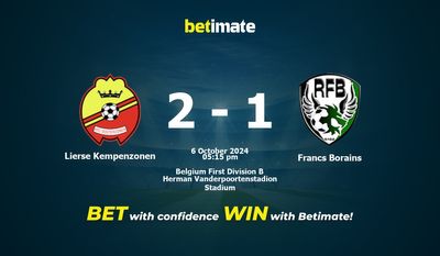 Lierse Kempenzonen vs. Francs Borains Vorhersage, Quoten & Wetttipps 10.06.2024
