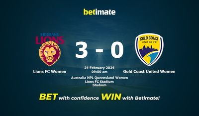 Lions FC Women vs Gold Coast United Women التوقعات، الصعاب ونصائح الرهان 24/02/2024