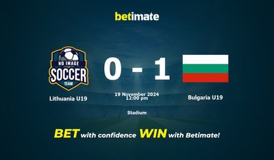 Lithuania U19 vs Bulgaria U19 Prediction, Odds & Betting Tips 11/19/2024