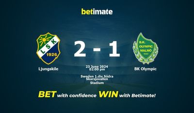 Ljungskile vs BK Olympic Prediction, Odds & Betting Tips 06/23/2024