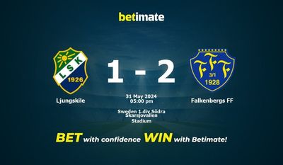 Ljungskile vs Falkenbergs FF Prediction, Odds & Betting Tips 05/31/2024