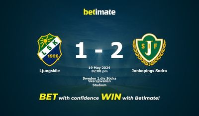 Ljungskile vs Jonkopings Sodra Prediction, Odds & Betting Tips 05/19/2024