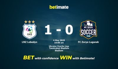 LNZ Lebedyn vs FC Zorya Lugansk Prediction, Odds & Betting Tips 05/04/2025