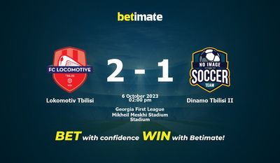 Lokomotiv Tbilisi vs Dinamo Tbilisi II Prediction, Odds & Betting Tips 10/06/2023