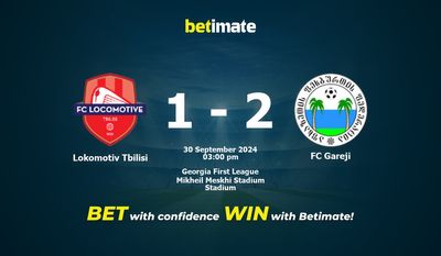 Lokomotiv Tbilisi vs FC Gareji Prediction, Odds & Betting Tips 09/30/2024