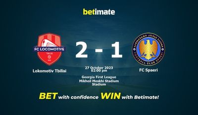 Lokomotiv Tbilisi vs FC Spaeri Prediction, Odds & Betting Tips 10/27/2023
