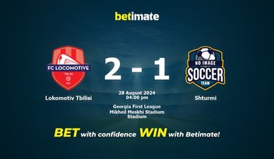 Lokomotiv Tbilisi vs Shturmi Prediction, Odds & Betting Tips 08/28/2024