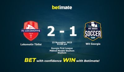 Lokomotiv Tbilisi vs Wit Georgia Prediction, Odds & Betting Tips 11/23/2023