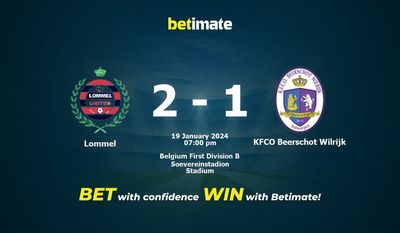 Lommel বনাম KFCO Beerschot Wilrijk ভবিষ্যদ্বাণী, মতভেদ এবং বাজির টিপস 01/19/2024