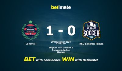 Lommel vs KSC Lokeren Temse Pronostici, quote e consigli di scommessa 29/11/2024