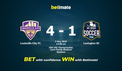 Louisville City FC vs Lexington SC Prediction, Odds & Betting Tips 05/02/2025
