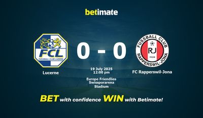 Lucerne vs FC Rapperswil-Jona Prediction, Odds & Betting Tips 07/19/2025