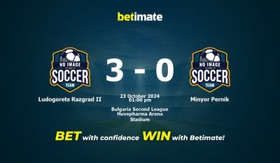 Ludogorets Razgrad II vs Minyor Pernik Prédiction, cotes et conseils de paris 23/10/2024