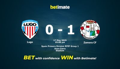 Lugo vs Zamora CF Prediction, Odds & Betting Tips 05/17/2025