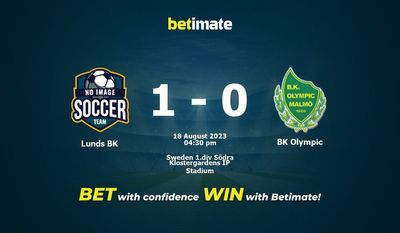 Lunds BK vs BK Olympic Prediction, Odds & Betting Tips 08/18/2023