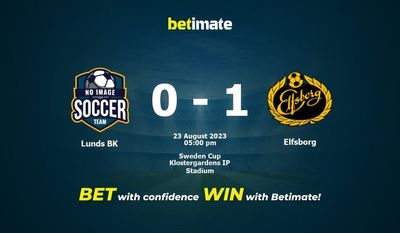 Lunds BK vs Elfsborg Prediction, Odds & Betting Tips 08/23/2023