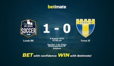 Lunds BK vs Torns IF Prediction, Odds & Betting Tips 08/06/2023
