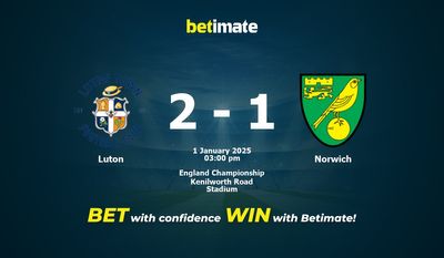 Luton vs Norwich Prognoza, Kursy i Porady Zakładowe 01/01/2025
