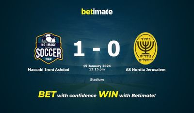 Maccabi Ironi Ashdod বনাম AS Nordia জেরুজালেম ভবিষ্যদ্বাণী, প্রতিকূলতা এবং বাজির টিপস 01/15/2024