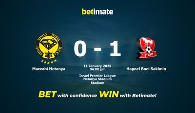 Maccabi Netanya vs Hapoel Bnei Sakhnin Pronostici, Quote e Consigli per le Scommesse 01/11/2025