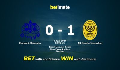 Maccabi Shaaraim vs AS Nordia Jerusalem Prediction, Odds & Betting Tips 04/09/2024