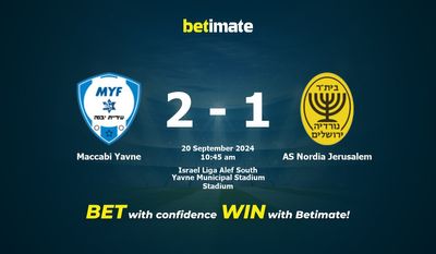 Maccabi Yavne vs AS Nordia Jerusalem Prediction, Odds & Betting Tips 09/20/2024