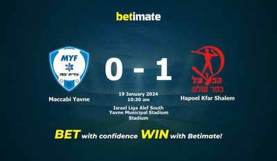 Maccabi Yavne vs Hapoel Kfar Shalem 预测、赔率和投注技巧 01/19/2024