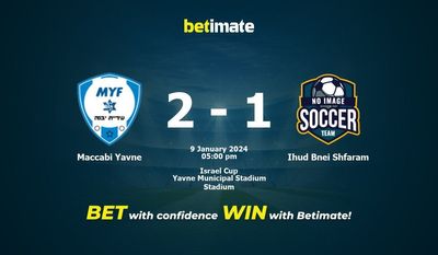 Maccabi Yavne vs Ihud Bnei Shfaram التوقعات، الاحتمالات ونصائح الرهان 09/01/2024