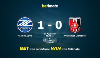 Machida Zelvia vs Urawa Red Diamonds Prediction, Odds & Betting Tips 04/13/2025