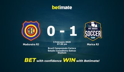 Madureira RJ vs Marica RJ Prediction, Odds & Betting Tips 02/03/2025