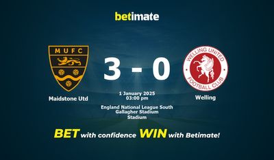 Pronostici, quote e suggerimenti per le scommesse Maidstone Utd vs Welling 01/01/2025