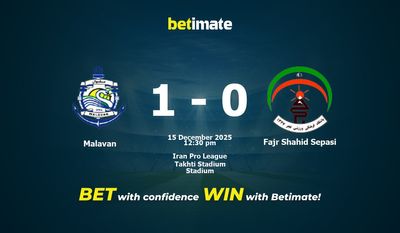 Malavan vs Fajr Shahid Sepasi Prediction, Odds & Betting Tips 12/15/2025