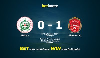 Malkiya vs Al-Muharraq Prediction, Odds & Betting Tips 09/27/2024