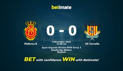 Mallorca B gegen UE Cornella Vorhersage, Quoten und Wetttipps 11.03.2024