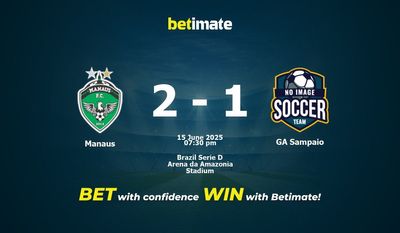 Manaus vs GA Sampaio Prediction, Odds & Betting Tips 06/15/2025