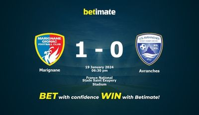 Marignane vs Avranches التوقعات، الاحتمالات ونصائح الرهان 19/01/2024