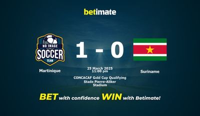 Martinique vs Suriname Prediction, Odds & Betting Tips 03/25/2025