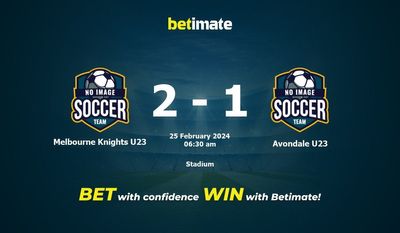 Melbourne Knights U23 vs Avondale U23 Prediction, Odds & Betting Tips 02/25/2024