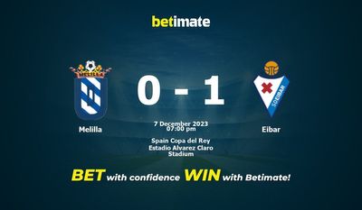 Melilla vs Eibar Prediction, Odds & Betting Tips 12/07/2023