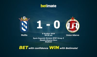 Melilla vs Union Adarve Prediction, Odds & Betting Tips 10/06/2024