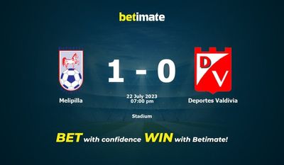 Melipilla vs Deportes Valdivia Prediction, Odds & Betting Tips 07/22/2023