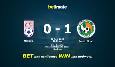 Melipilla vs Puerto Montt Prediction, Odds & Betting Tips 04/20/2024