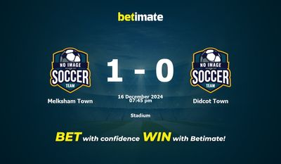 Melksham Town vs Didcot Town Prediction, Odds & Betting Tips 12/16/2024