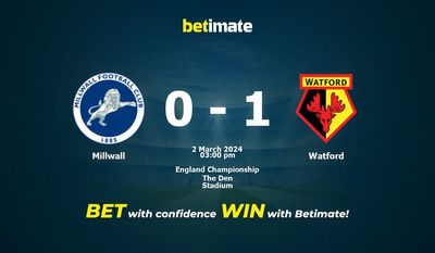 Millwall vs Watford التوقعات، الصعاب ونصائح الرهان 02/03/2024