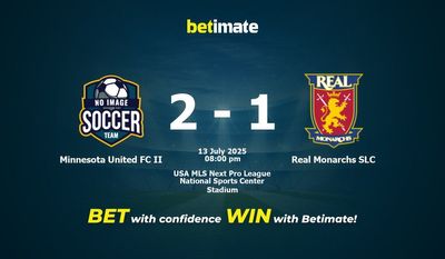 Minnesota United FC II vs Real Monarchs SLC Prediction, Odds & Betting Tips 07/13/2025