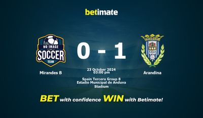 Mirandes B vs Arandina Prediction, Odds & Betting Tips 10/23/2024