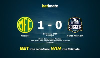 Mirassol vs Santo Andre SP التوقعات، الاحتمالات ونصائح الرهان 08/02/2024