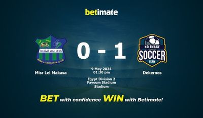 Misr Lel Makasa vs Dekernes Prediction, Odds & Betting Tips 05/09/2024